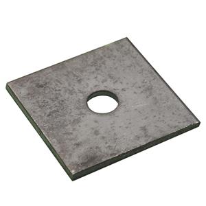M20 50x50x3mm BZP Square Plate Washers